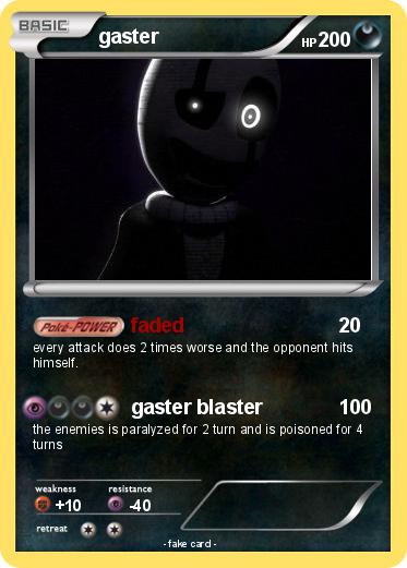 Pokemon gaster