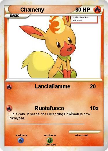 Pokemon Chameny