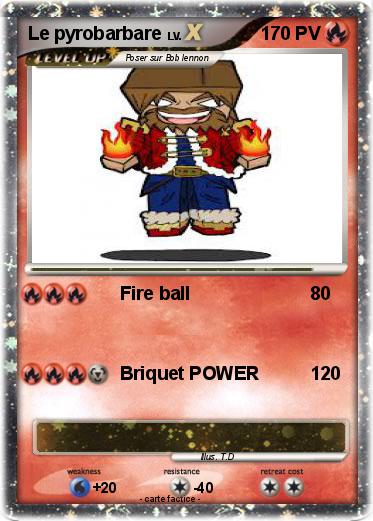 Pokemon Le pyrobarbare