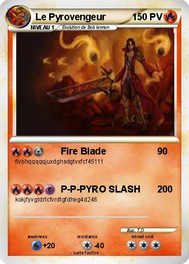 Pokemon Le Pyrovengeur