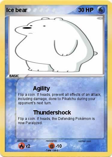 Pokemon Ice bear