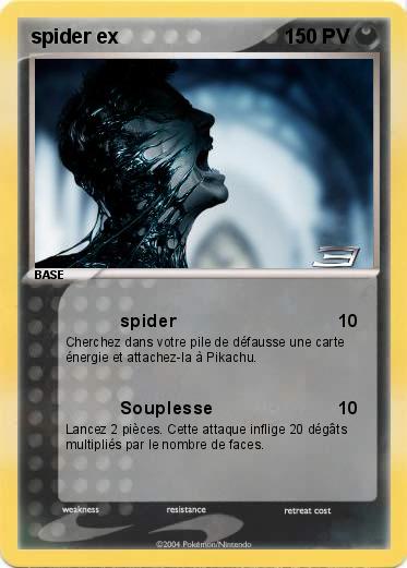 Pokemon spider ex 