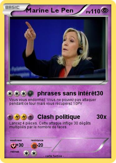 Pokemon Marine Le Pen