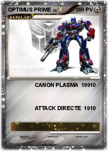 Pokemon OPTIMUS PRIME
