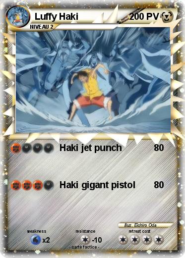 Pokemon Luffy Haki