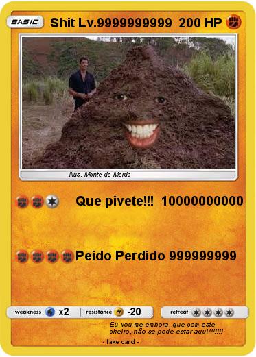 Pokemon Shit Lv.9999999999