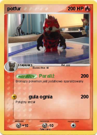 Pokemon potfur
