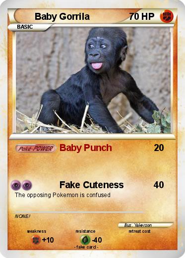 Pokemon Baby Gorrila