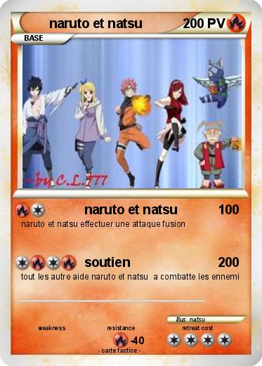 Pokemon naruto et natsu