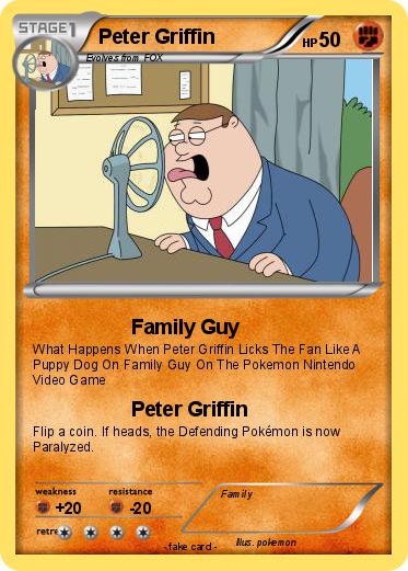 Pokemon Peter Griffin