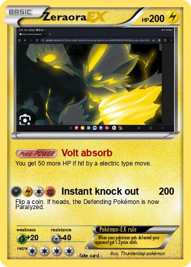 Pokemon Zeraora