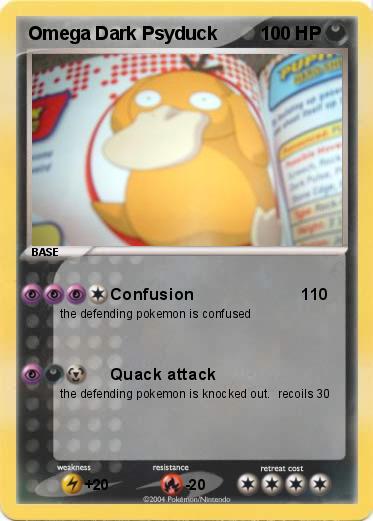 Pokemon Omega Dark Psyduck