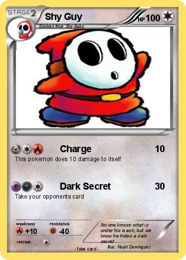 Pokemon Shy Guy