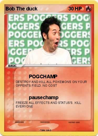 Pokemon Bob The duck