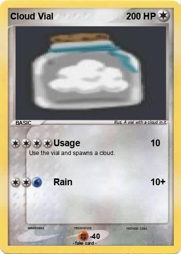 Pokemon Cloud Vial