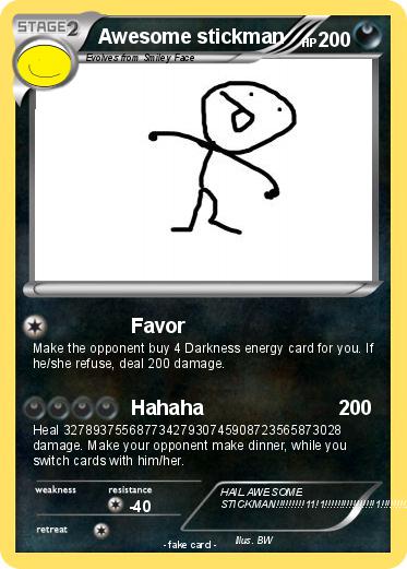 Pokemon Awesome stickman