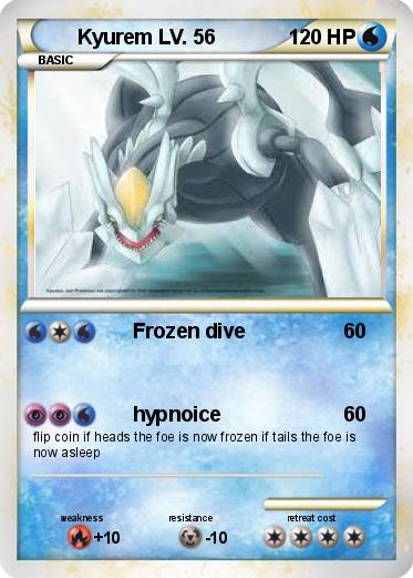 Pokemon Kyurem LV. 56