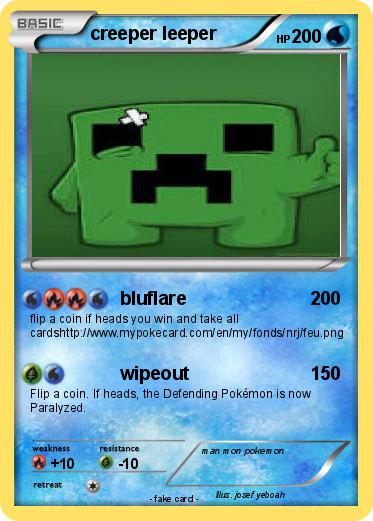 Pokemon creeper leeper