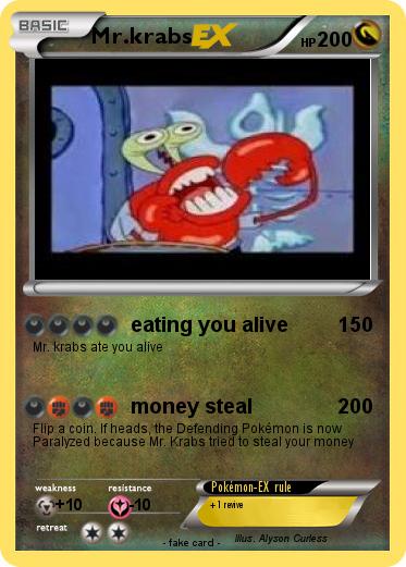 Pokemon Mr.krabs
