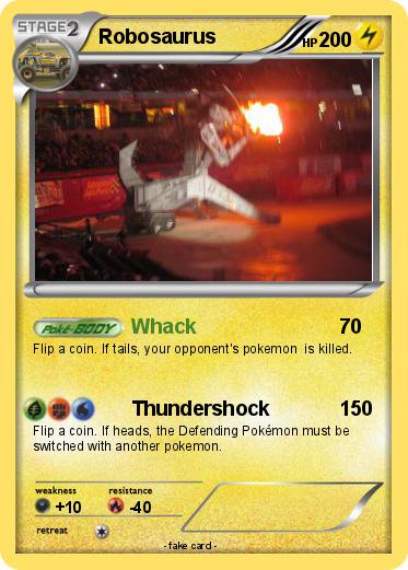Pokemon Robosaurus