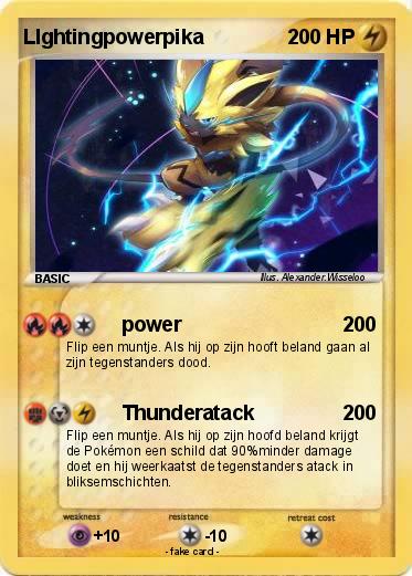 Pokemon LIghtingpowerpika