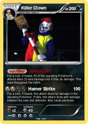 Pokemon Killer Clown
