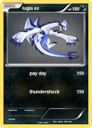 Pokemon lugia ex