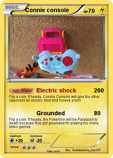 Pokemon Connie console