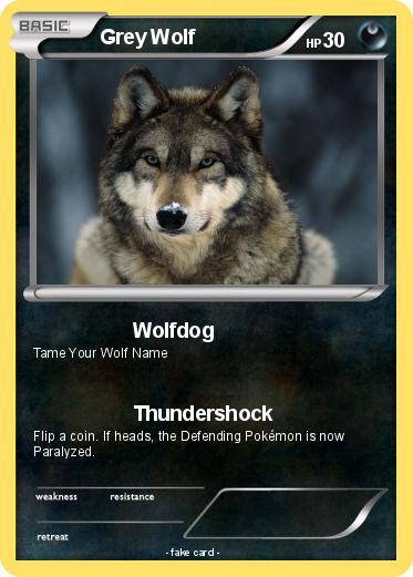 Pokemon Grey Wolf