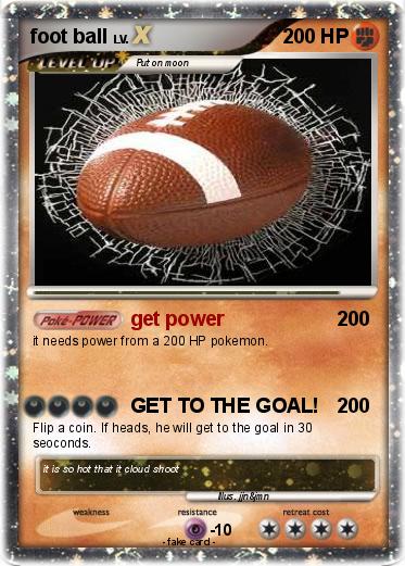 Pokemon foot ball