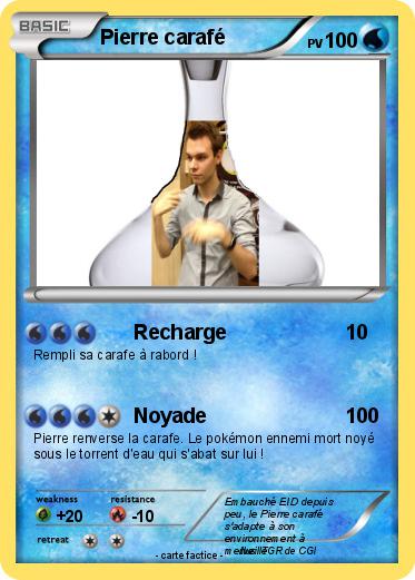 Pokemon Pierre carafé
