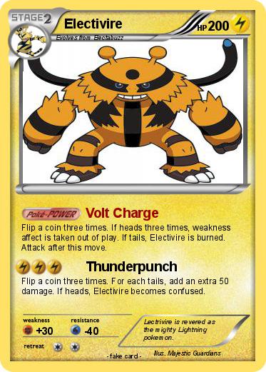 Pokemon Electivire