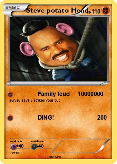 Pokemon Steve potato Head