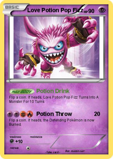 Pokemon Love Potion Pop Fizz