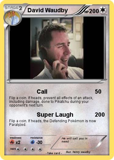 Pokemon David Waudby