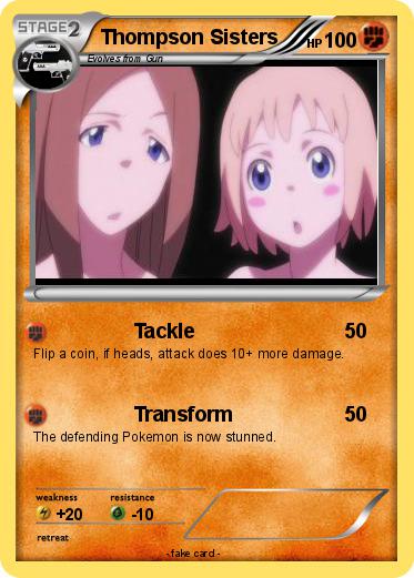 Pokemon Thompson Sisters