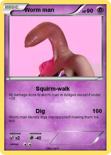 Pokemon Worm man
