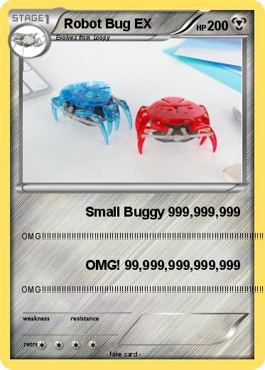 Pokemon Robot Bug EX