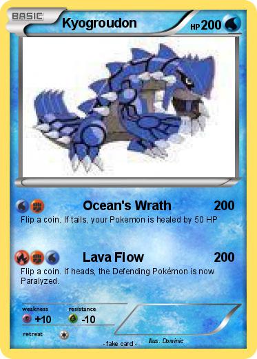 Pokemon Kyogroudon