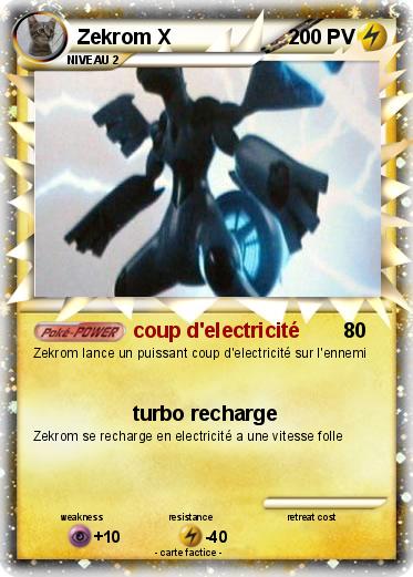 Pokemon Zekrom X
