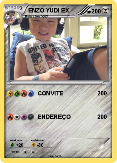 Pokemon ENZO YUDI EX