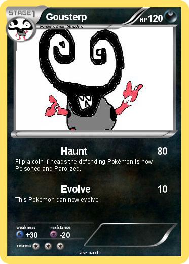 Pokemon Gousterp