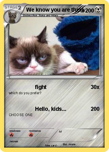 Pokemon We know you are there