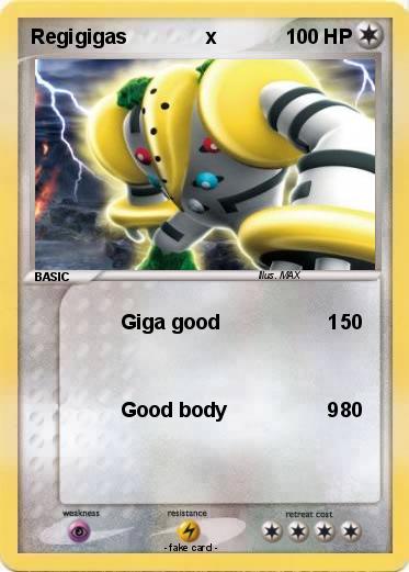 Pokemon Regigigas              x