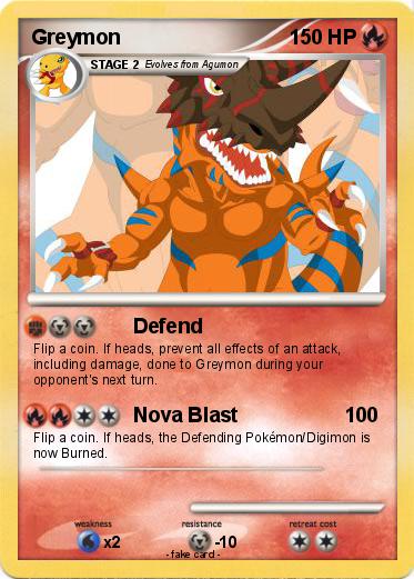Pokemon Greymon