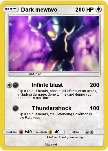 Pokemon Dark mewtwo