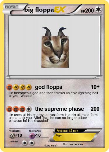 Pokemon big floppa
