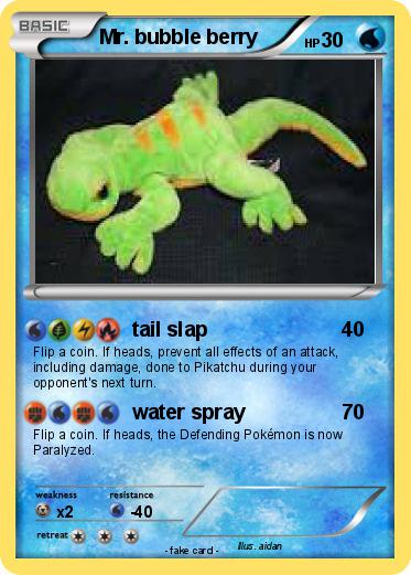Pokemon Mr. bubble berry