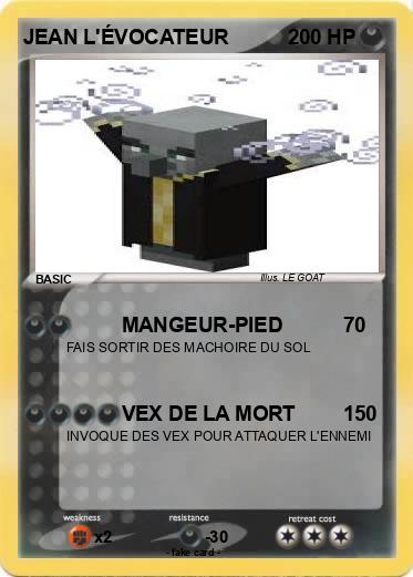Pokemon JEAN L'ÉVOCATEUR