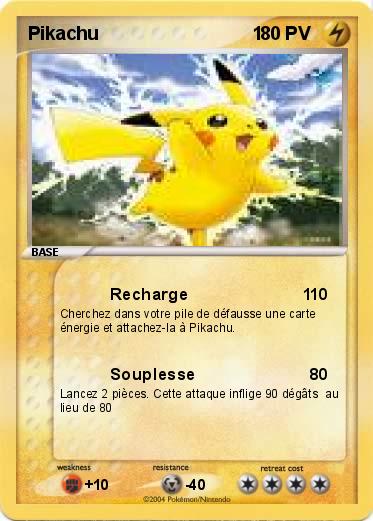 Pokemon Pikachu                              1 